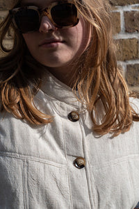 Grace & Mila Placide Beige Vest - The Mercantile London
