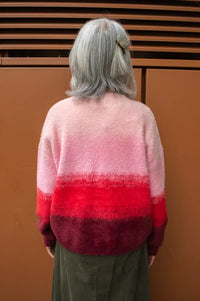 Orfeo Josepha Bordeaux Gradient Jumper