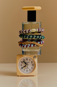 KKNEKKI Mix Grape Yellow Hair Tie - The Mercantile London