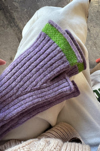 Eribé Bowden Dahlia Ribbed Open Mitt