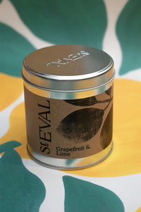 St. Eval Grapefruit & Lime Scented Tin - The Mercantile London