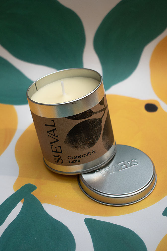 St. Eval Grapefruit & Lime Scented Tin - The Mercantile London