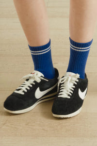 Le Bon Shoppe Boyfriend Cobalt Socks - The Mercantile London