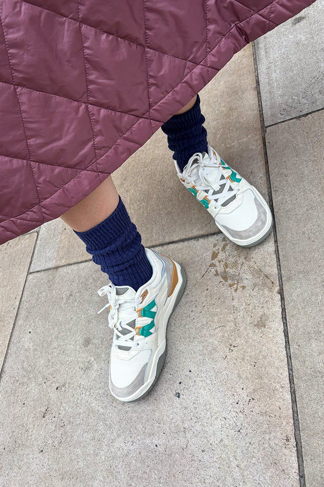 Karhu Fusion XT Silver Lining/ Winter Green Trainers - The Mercantile London