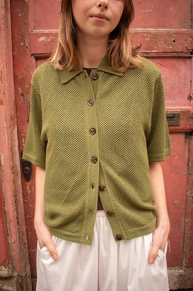 Soeur Davon Absinthe Polo Top - The Mercantile London