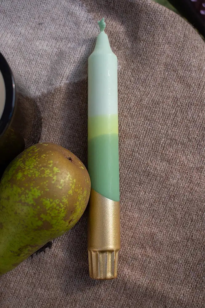 Florrie & Wren Forest Gold Dinner Candle