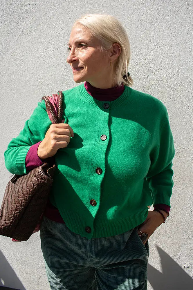 Orfeo Wayra Green Cardigan