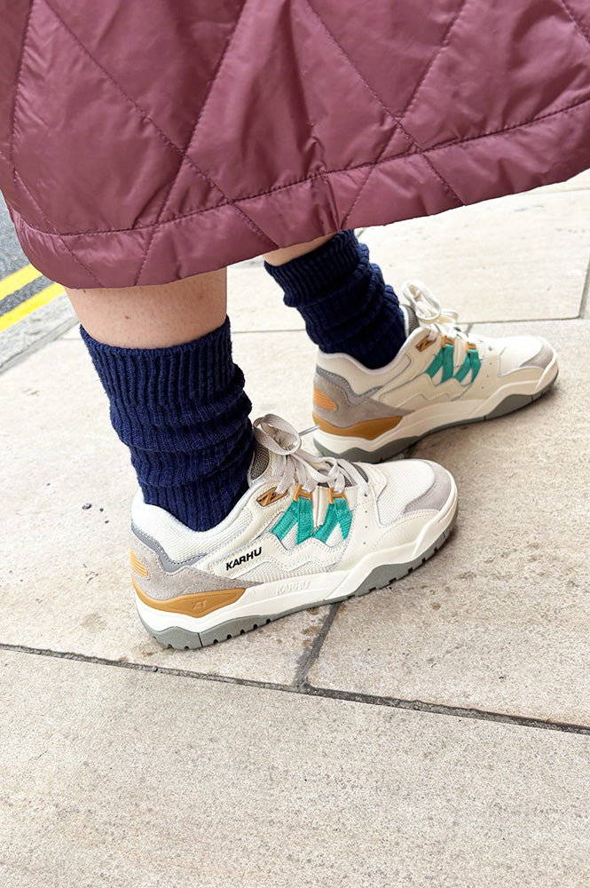 Karhu Fusion XT Silver Lining/ Winter Green Trainers - The Mercantile London