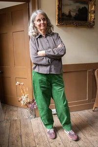 ICHI Fecova Fairway Green Trousers