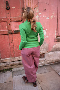 Object Reynard Green Polo Cardigan