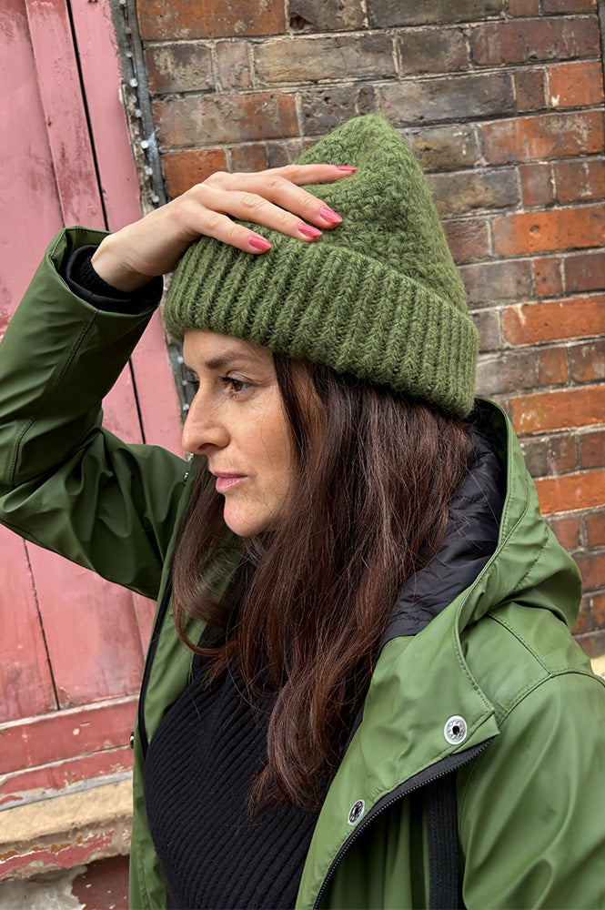 ICHI Leslie Kalamata Melange Hat - The Mercantile London