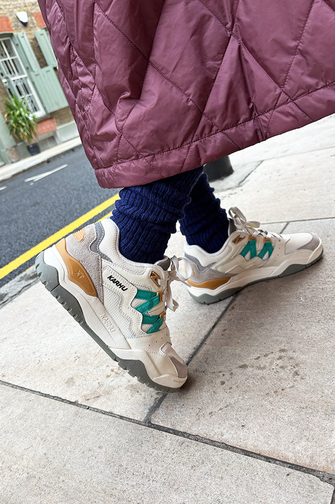 Karhu Fusion XT Silver Lining/ Winter Green Trainers - The Mercantile London