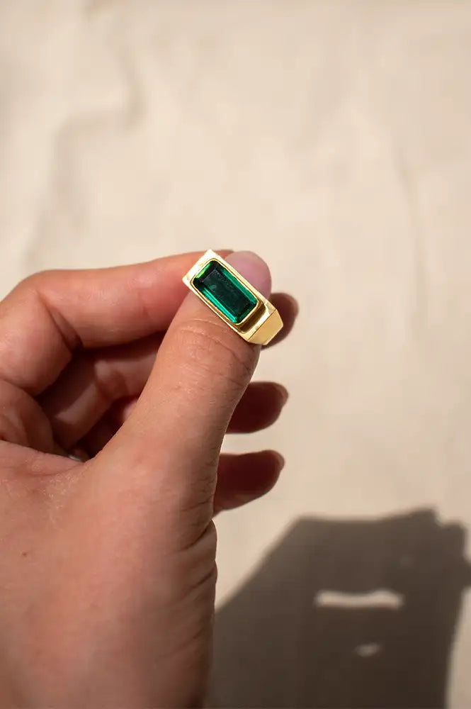 Shyla Calia Emerald Ring