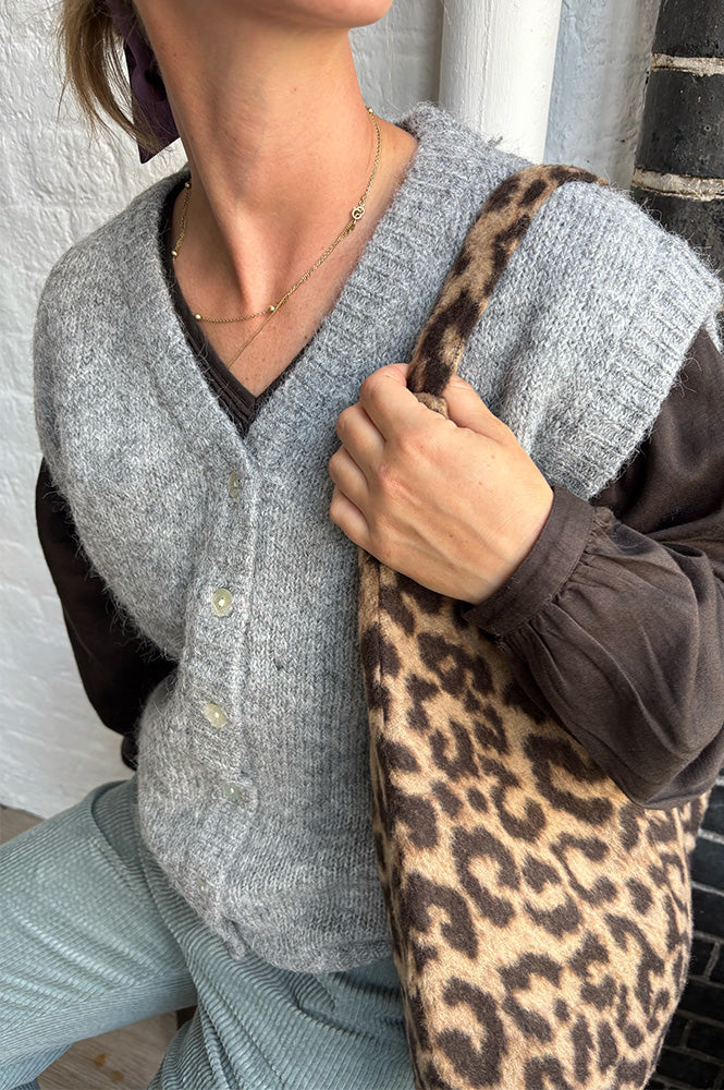 Baum Und Pferdgarten Kleova Camel Leopard Shoulder Bag - The Mercantile London