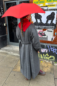 Object Aubrey Grey Longline Coat - The Mercantile London