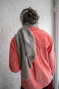 Beck Söndergaard Dark Grey Melange Mill Scarf - The Mercantile London