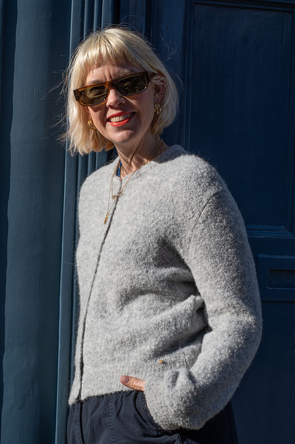 Des Petits Hauts Cristie Grey Cardigan - The Mercantile London