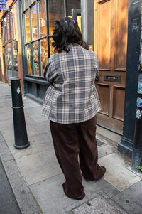 Object Gro Grey Checked Reversible Jacket