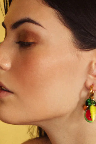 Sandralexandra Single Triple Grocery Earring - The Mercantile London