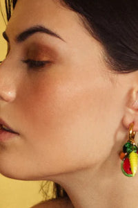 Sandralexandra Single Triple Grocery Earring - The Mercantile London