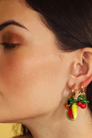 Sandralexandra Single Triple Grocery Earring - The Mercantile London