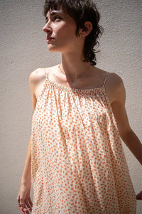 Habiba New Dawn Berry Floral Strap Dress