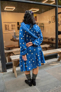 Habiba Darling Milla Japan Blue Babydoll Dress