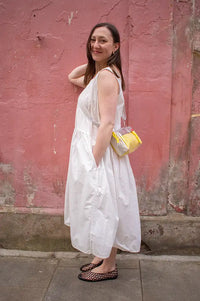 Project AJ117 Hesper White Dress - The Mercantile London