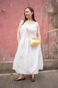 Project AJ117 Hesper White Dress - The Mercantile London