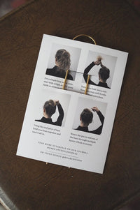 Roake Studio Lizzy Minimal Brass Hairpin - The Mercantile London