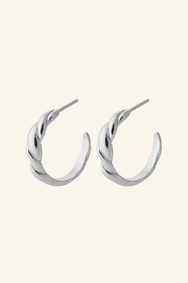 Pernille Corydon Large Hana Silver Earrings - The Mercantile London