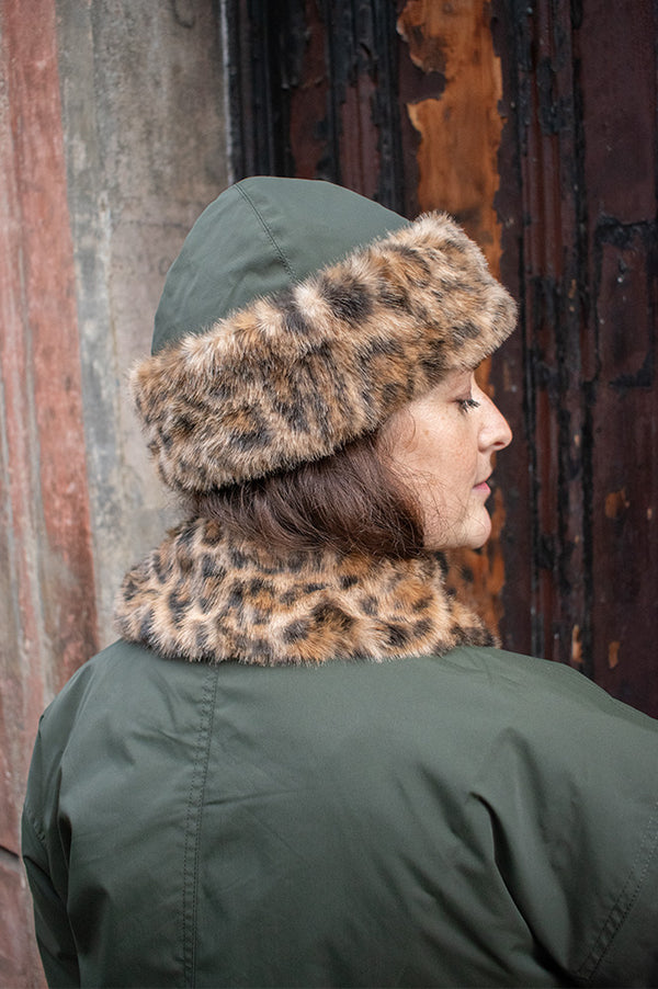 Baum Und Pferdgarten Louise Green Leopard Hat - The Mercantile London