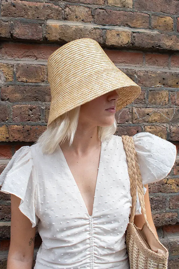 L.A.B Raffia Lamp Bucket Hat