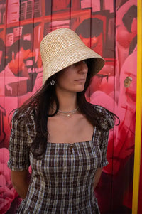 L.A.B Raffia Lamp Bucket Hat