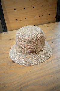Yerse Raffia Natural Hat - The Mercantile London
