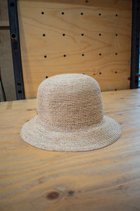 Yerse Raffia Natural Hat - The Mercantile London