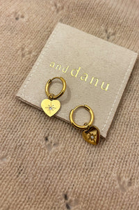 and danu Heart Earrings