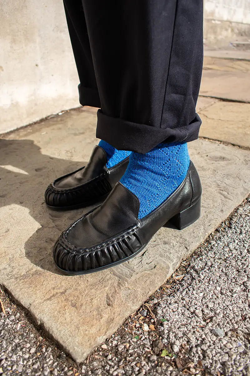 Billi Bi Black Nappa Loafer