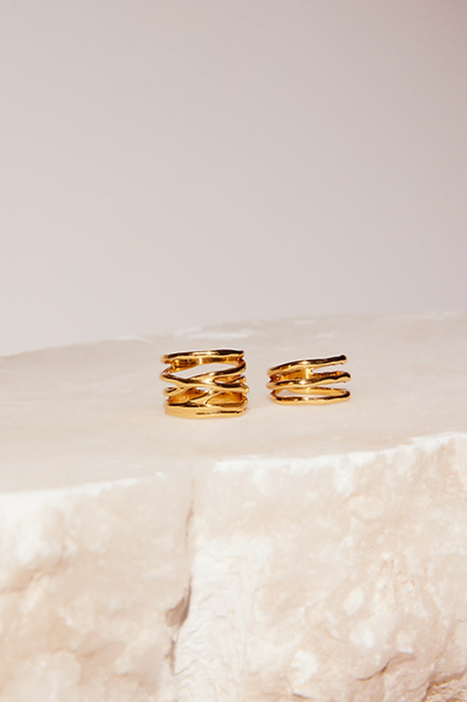Shyla Helix Ring - The Mercantile London