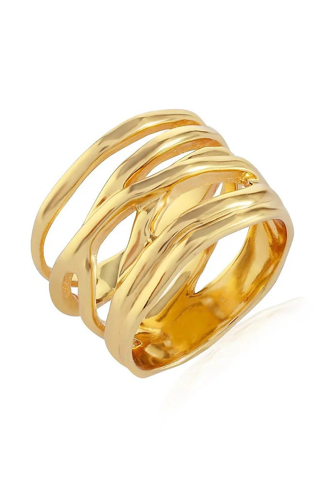 AW23 Shyla Helix Ring - The Mercantile London