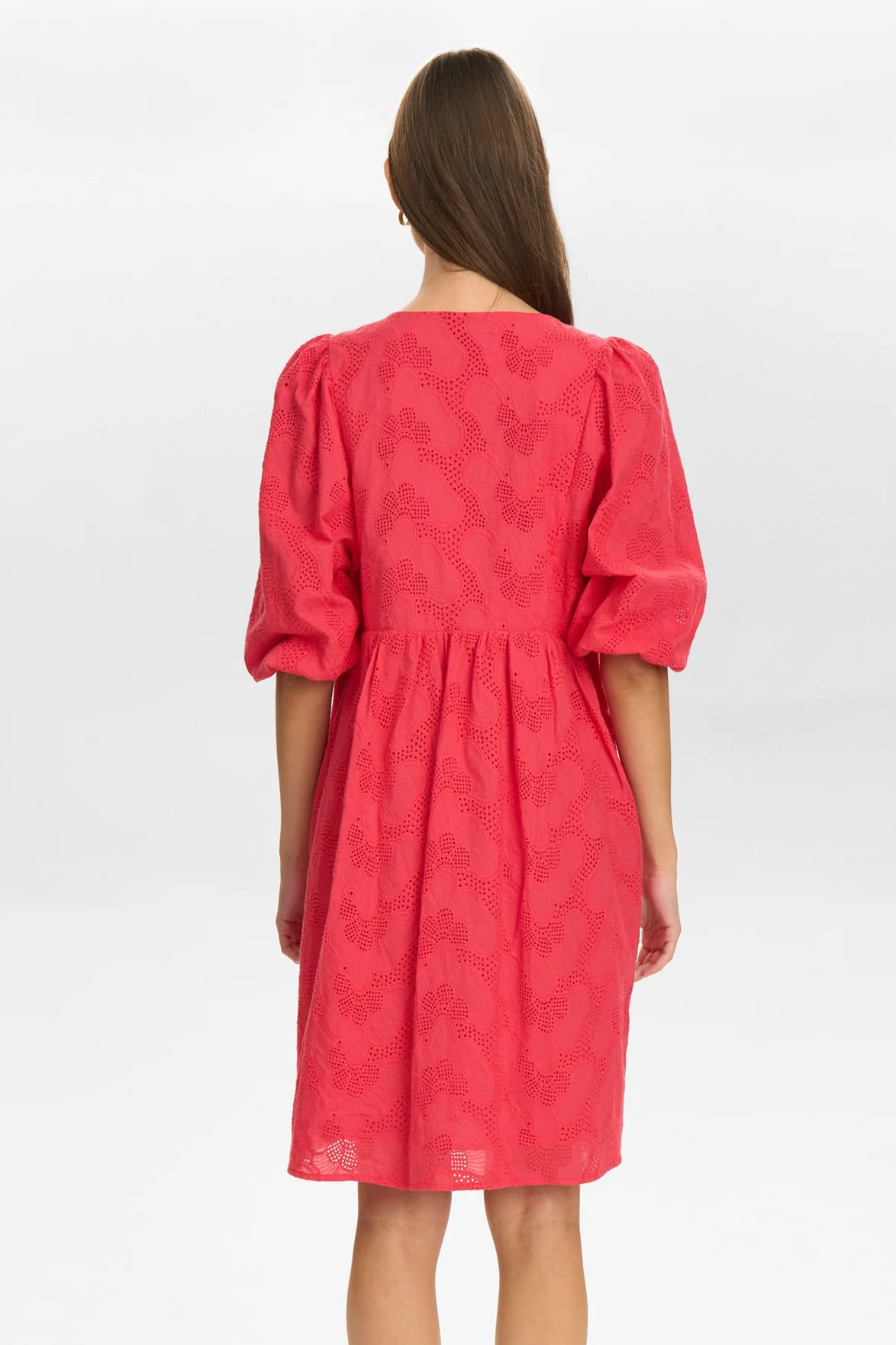 Numph Hensley Geranium Dress - The Mercantile London