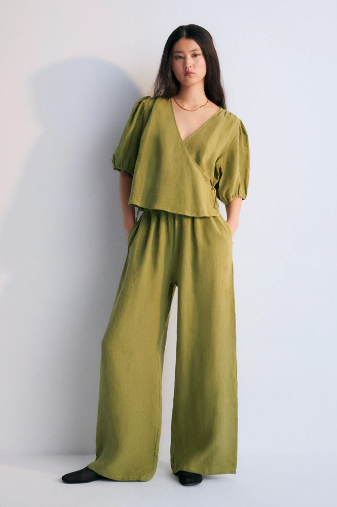 The New Society Hera Olive Trousers - The Mercantile London