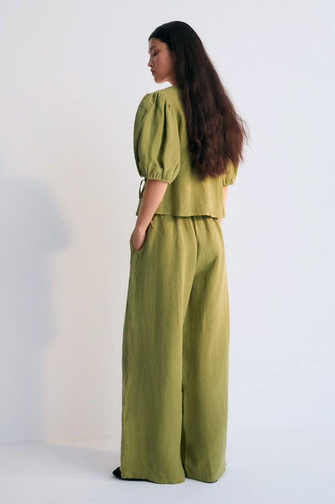 The New Society Hera Olive Trousers - The Mercantile London