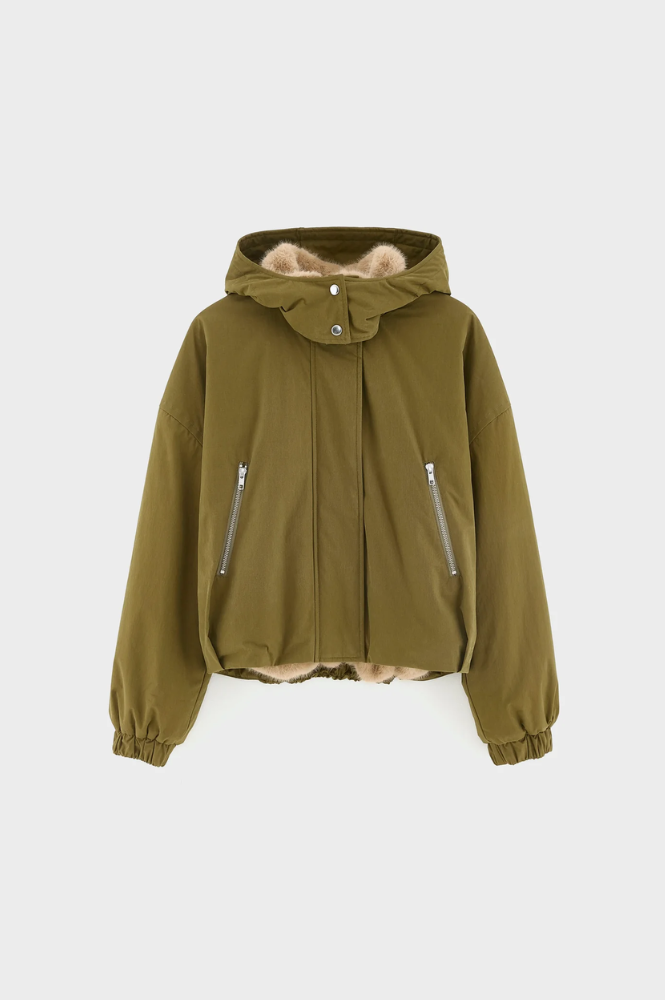 Bellerose Herna Military Cropped Jacket