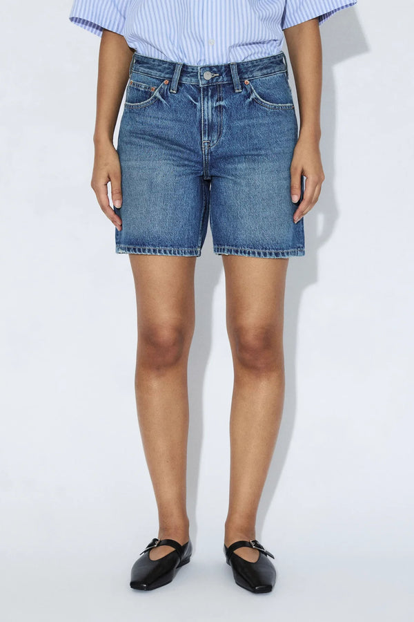 Dr Denim Hill Drift Mid Used Shorts - The Mercantile London