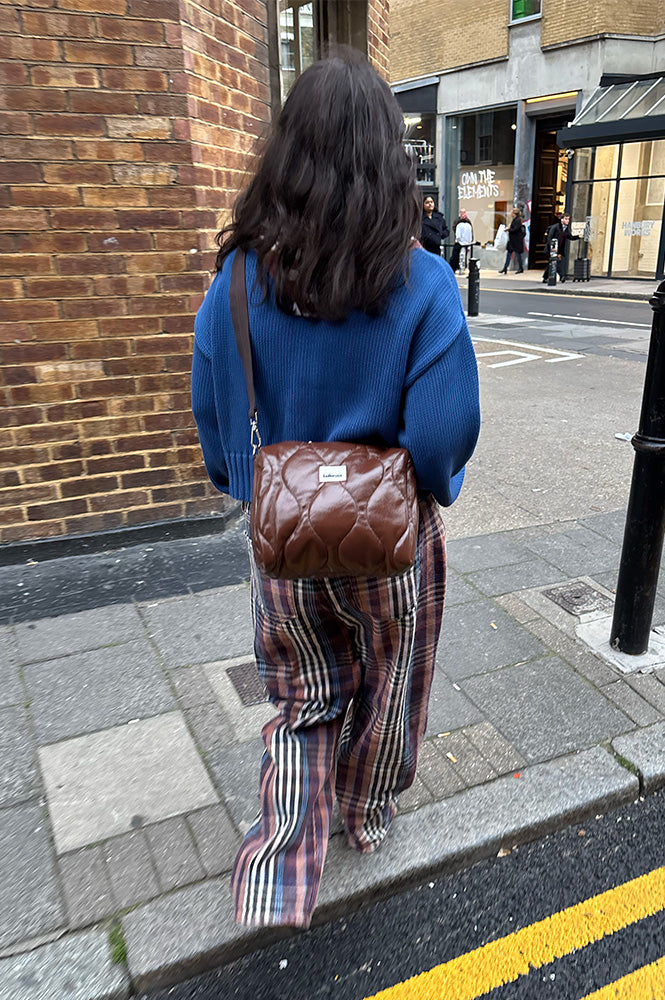 Beaumont Organic Sugi Ink Blue Knitted Cardigan - The Mercantile London