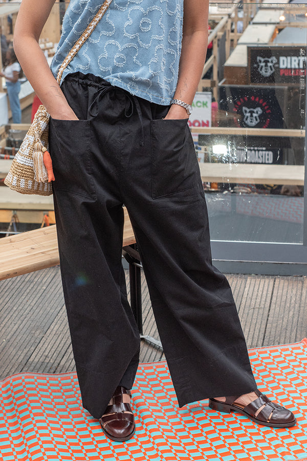 Hod Babakar Black Trousers - The Mercantile London