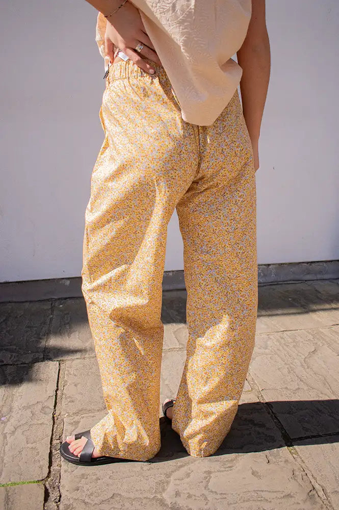 PRICE Hod Jeanne Nasturtium Yellow Trousers - The Mercantile London