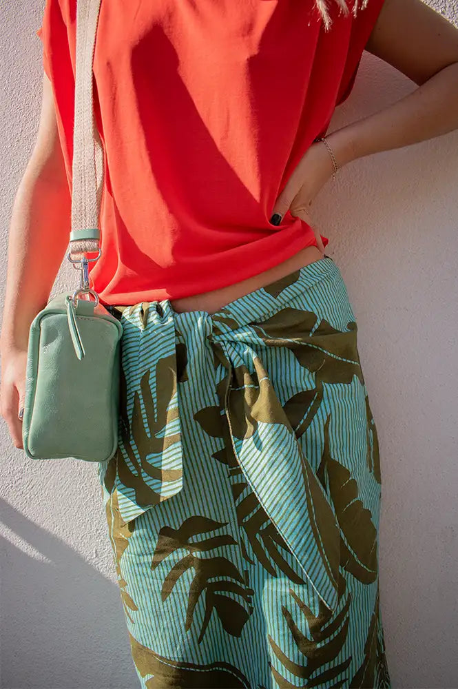 Hod Eleonore Tropical Blue Skirt - The Mercantile London