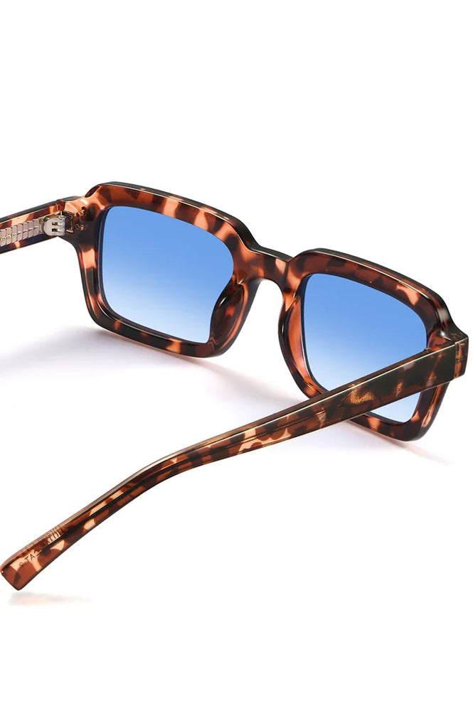 Eco Shades Holme Havana Blue Sunglasses - The Mercantile London